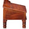 MADE WOOD Sheesham Wood Study Desk with Storage Cabinet