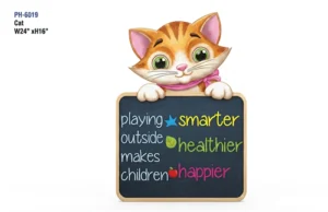 Cat- Educational Wall Cutout